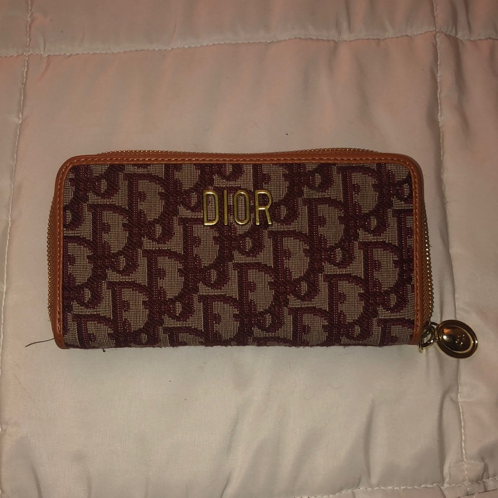 DIOR Zipper Wallet